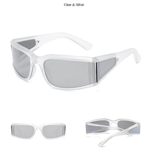 White Modern Women Sunglasses Luxury Glasses For Women/Men UV400 Eyewear Ladies Comfortable Sunglasses For Eyewear Durable Lightweight Frame Sun Glasses