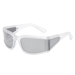 White Modern Women Sunglasses Luxury Glasses For Women/Men UV400 Eyewear Ladies Comfortable Sunglasses For Eyewear Durable Lightweight Frame Sun Glasses