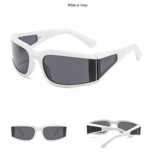 White Modern Women Sunglasses Luxury Glasses For Women/Men UV400 Eyewear Ladies Comfortable Sunglasses For Eyewear Durable Lightweight Frame Sun Glasses