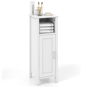 1-Door Freestanding Bathroom Cabinet with Open Shelf by DirectDeals