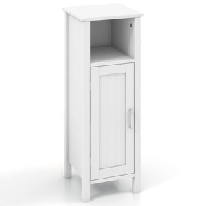 1-Door Freestanding Bathroom Cabinet with Open Shelf by DirectDeals