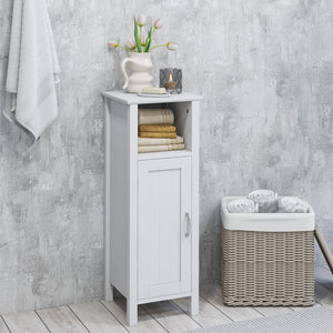 1-Door Freestanding Bathroom Cabinet with Open Shelf by DirectDeals