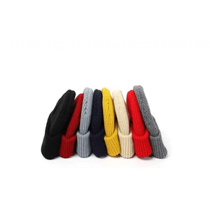 Winter Colorful Modern Cap Retro Wool Knit Lightweight Beanie Warm Comfortable Unisex Caps