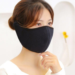Winter Cycling Mask Unisex Fleece Thermal Warm Windproof Half Face Mask Balaclava Outdoor Sport Fishing Skiing Mask Half Mask Balaclava Ski Mask with Adjustable Windproof Cap Headwear Balaclava Half Face Mask Windproof Men Women