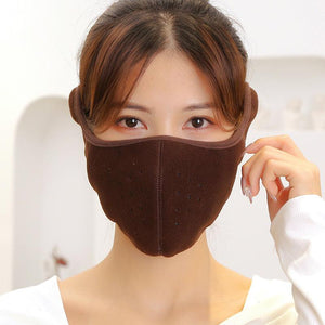 Winter Cycling Mask Unisex Fleece Thermal Warm Windproof Half Face Mask Balaclava Outdoor Sport Fishing Skiing Mask Half Mask Balaclava Ski Mask with Adjustable Windproof Cap Headwear Balaclava Half Face Mask Windproof Men Women