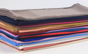 Winter Fashion Long Solid Color Soft Muslim Bubble Chiffon Hijab Scarf Shawls Hijab Elegant Scarf Wrap Lightweight Islamic Head Wear Escharpe Shawls Headband Wraps Lightweight Head Scarves Ladies Hijabs For  Women