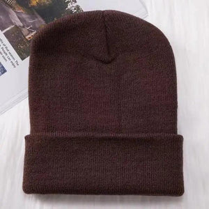 Winter Hats For Men Woman New Beanies Knitted Solid Cute Hat Girls Autumn Female Beanie Caps Warmer Stylish Ladies Casual Cap Outdoor Winter Adult Neutral Warm Hats Candy Color Knitted Woolen Hat for Women Men