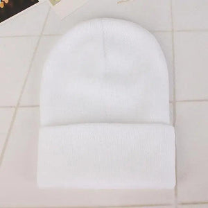 Winter Hats For Men Woman New Beanies Knitted Solid Cute Hat Girls Autumn Female Beanie Caps Warmer Stylish Ladies Casual Cap Outdoor Winter Adult Neutral Warm Hats Candy Color Knitted Woolen Hat for Women Men