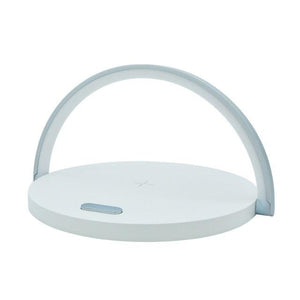 Wireless Charger LED Night Light Table Lamp Adjustable Angle Charging for iPhone Samsung Huawei Xiaomi Touch Switch Phone Holder Decorative Table Lamp Cute Study Lamps for Bedroom Décor