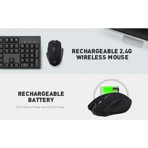 Wireless Design 2.4 GHz Ergonomic Mouse 1600 DPI USB Optical Bluetooth-Compatible Mouse Computer Gaming Mouse
