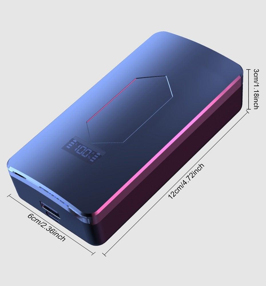 Wireless Earbuds With Microphone Bluetooth 5.1 Headphones in-Ear Touch Control Hi-Fi Stereo Sound Earphones Excellent Playing Time Deep Earphones Bluetooth Wireless Charging Box Headphones LED Display Sport Waterproof Earbuds Headsets 10000 mAh