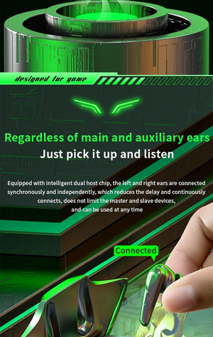 Wireless Headphones Noise Canceling Waterproof Gaming Headsets 9D Stereo Sports Earphones With Microphones Sound Quality Wireless Charging Case In-Ear Headphones Wireless Bluetooth 5.1 Headset Deep Bass Soft Comfortable Secure Fit Earphones