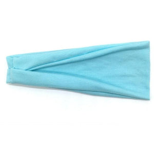 Women Headband Solid Color Twist Cotton Wide Turban Twisted Knotted Headwrap Girls Hairband Fashion Scrunchies Gorgeous Hair Accessories For Women
