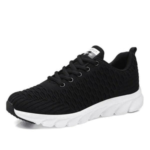 Women Running Sneakers Breathable Women Flat Shoes Lightweight Casual Lace-up Casual Light Sneaker Outdoor Breathable Mesh Fashion Sports Womens Sneakers