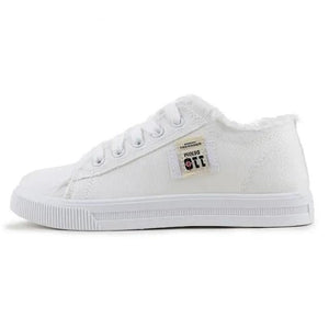 Women's Blue Canvas Sneakers Breathable Classic Summer Denim Stylish Fashion Women Sneakers