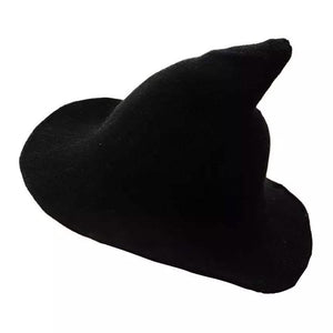 Women Winter Warm Knitted Wool Witch Hat Cap