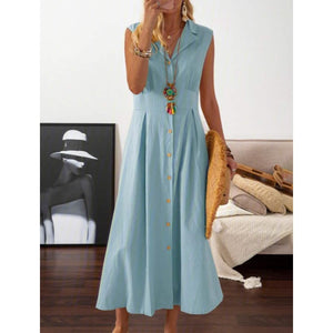 Women's A-Line Shirt Collar Casual Dress