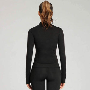 Women's Athletic Full Zip Lightweight Workout Jacket