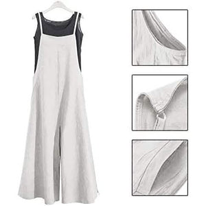 Women's Casual Loose Long Wide Leg Jumpsuits