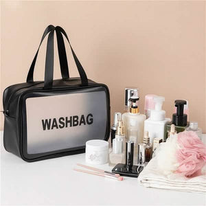 Women's Frosted Waterproof Cosmetic Bag