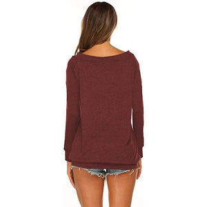 Women's Long Sleeve Off Shoulder Top