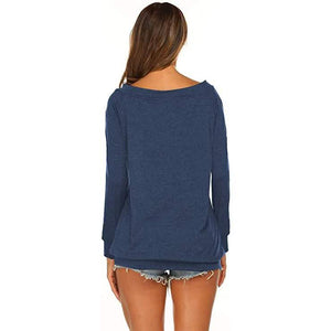 Women's Long Sleeve Off Shoulder Top