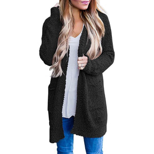 Women's Long-Sleeved Soft Chunky Knitted Sweater