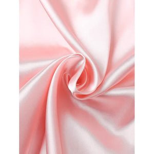Women's Loungewear Pajamas Sets Pure Color Silk Simple Soft Shirt Pant