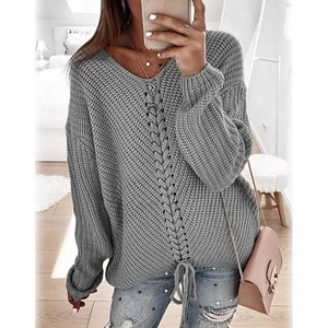Women's Ribbed Knit Long Sleeve Lightweight Tunic Top