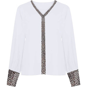 Women's Sexy Leopard Print Shirt