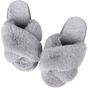 Women's Soft Plush Lightweight House Slippers