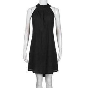 Women's Turtleneck T-Shirt Dress