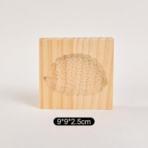 Wooden Cookie Mold Cutter Wooden Gingerbread Cookie Moulds Press 3D Cake Embossing Baking Mold Rose Flower Cutter Bakery Gadgets Cookies, Wooden Cookie Cutter, Funny Wooden Cookie Molds For Baking, Gingerbread Mold, Pine Cone Mold, Cake Mold