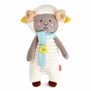Woolbert the Ram Cuddly Baby Sensory Toy