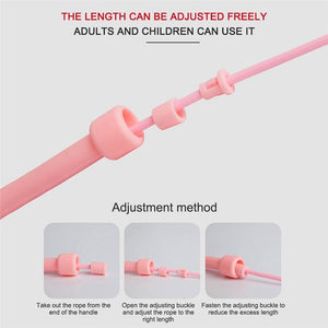 Workout PVC Jump Rope Sport Skipping For Gym Fitness Home Exercise Slim Body Workout Adjustable PVC Jump Rope For Cardio Fitness Versatile Jump Rope For Both Kids Adults Great Jump Rope For Exercise