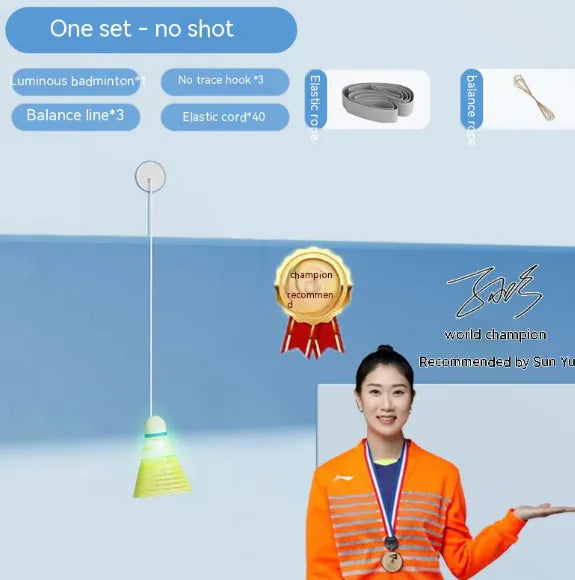 Strength Practice Fitness Sparring Rebound Badminton Trainer