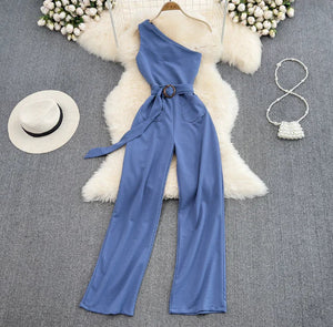 SlimFit High-Waist Jumpsuit
