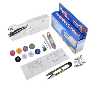 Handheld Sewing Machine Cordless Portable Electric Stitching Device