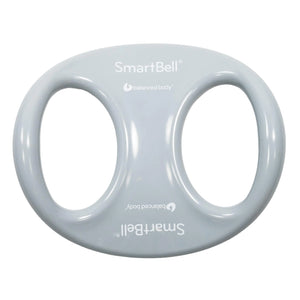 Balanced Body SmartBell Gray Pilates Props Stretch and Release Tool with Grips Strength and Core Training Weights 1.5 Pounds