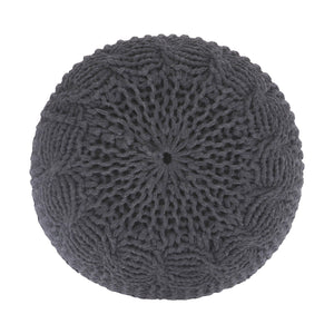 Samiyah Hand Knitted Pouf