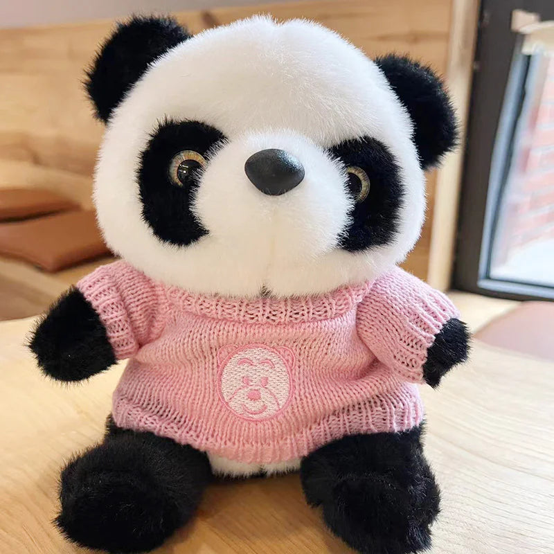 Giant Panda Sweater Plush Toy
