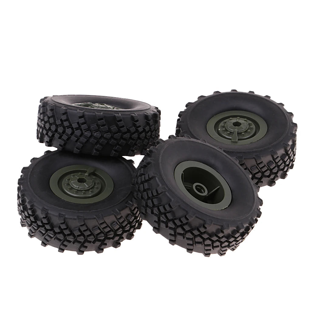 Rubber Tire & Wheel Set