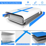 10 Feet Inflatable Gymnastic Tumbling Mat with Electric Pump-Blue