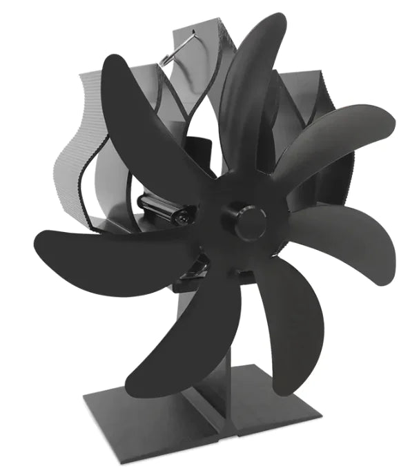 Ice Fishing Fire Protection Fireplace Fan – Efficient Heat Distribution Fan