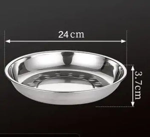 Stainless Steel Tableware Dinner Plate