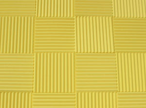 1 Inch Acoustic Foam Wedge Style Panels - 13 Color Options