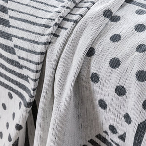 Chenille Geometric Patterned Sofa Throw, Couch Covers for Sectionals for Pets, Throw Cover for Couch