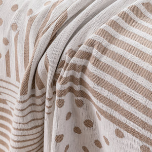 Chenille Geometric Patterned Sofa Throw, Couch Covers for Sectionals for Pets, Throw Cover for Couch