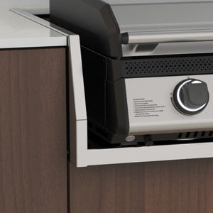Blackstone 28" Deep Kitchen Griddle in Stainless Steel w/Hood