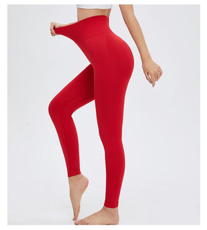 Yoga High Waist Push Up Seamless Sport Leggings Women Workout Pants Super Stretchy Gym Workout Tight Sport Leggings Lightweight Running Pants